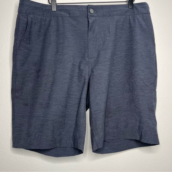 Faherty Men All Day Shorts 36" Charcoal Blue 8" Inseam Stretch Performance - Picture 1 of 13